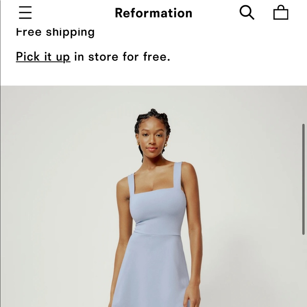 Reformation Ecomove Active Dress, NWT